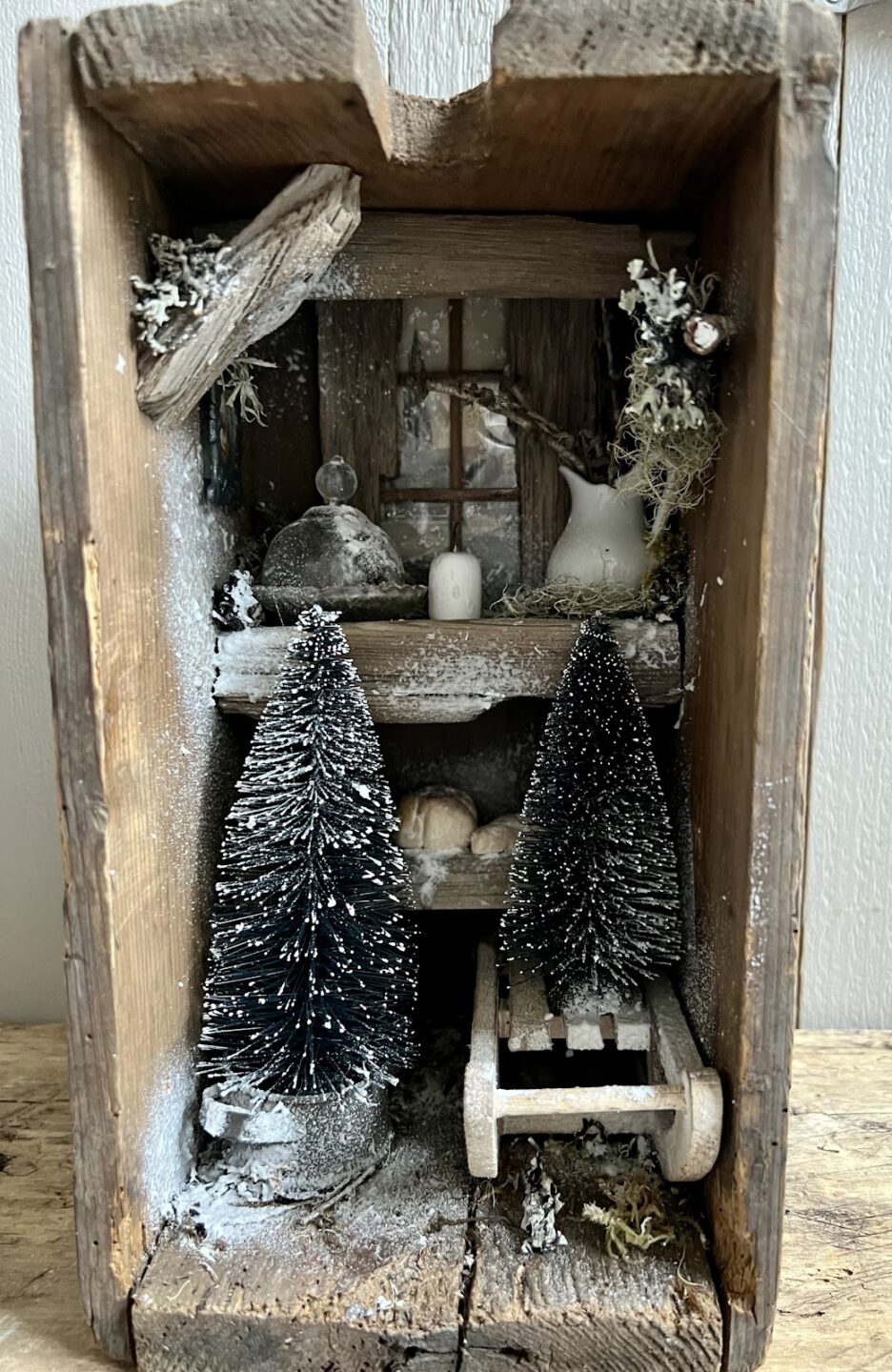 maak je eigen kerstkijkdoos